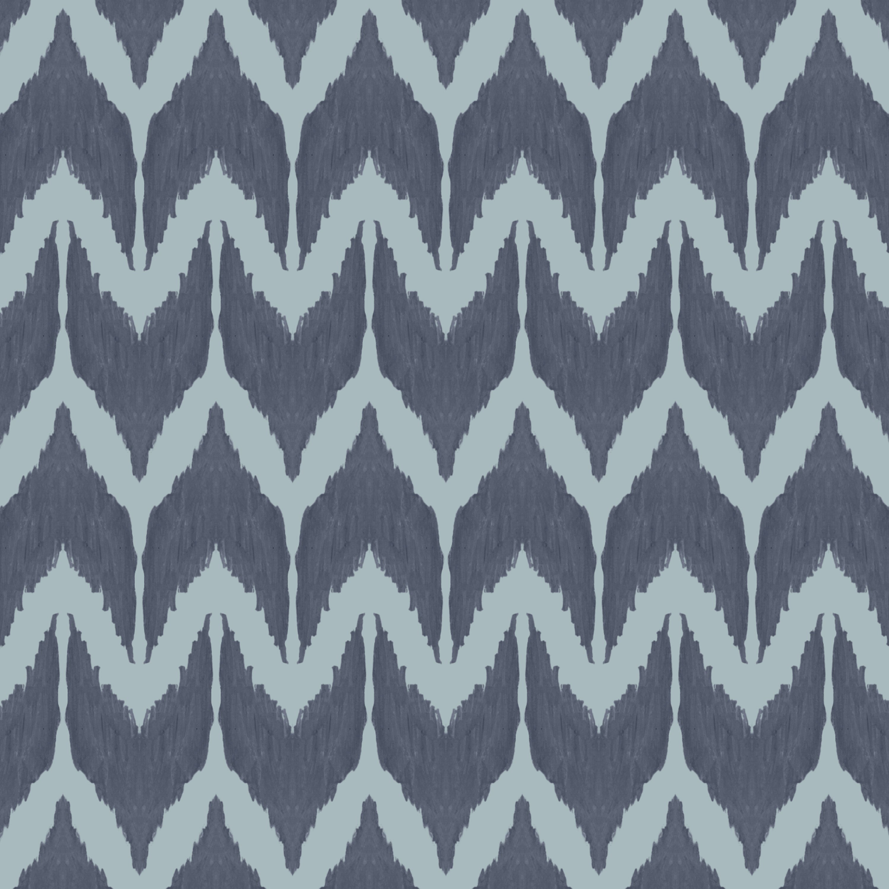 Catchii Behang Ikat Toko jeans blue