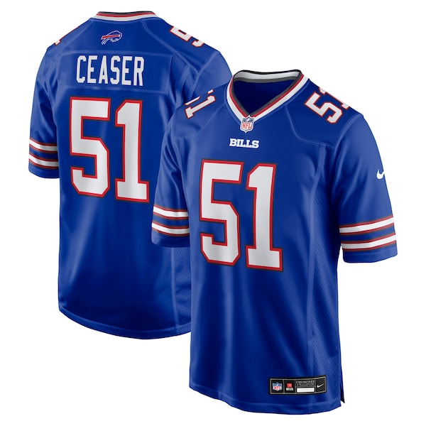 Nelson Ceaser Buffalo Bills Nike Team Game Jersey -  Royal