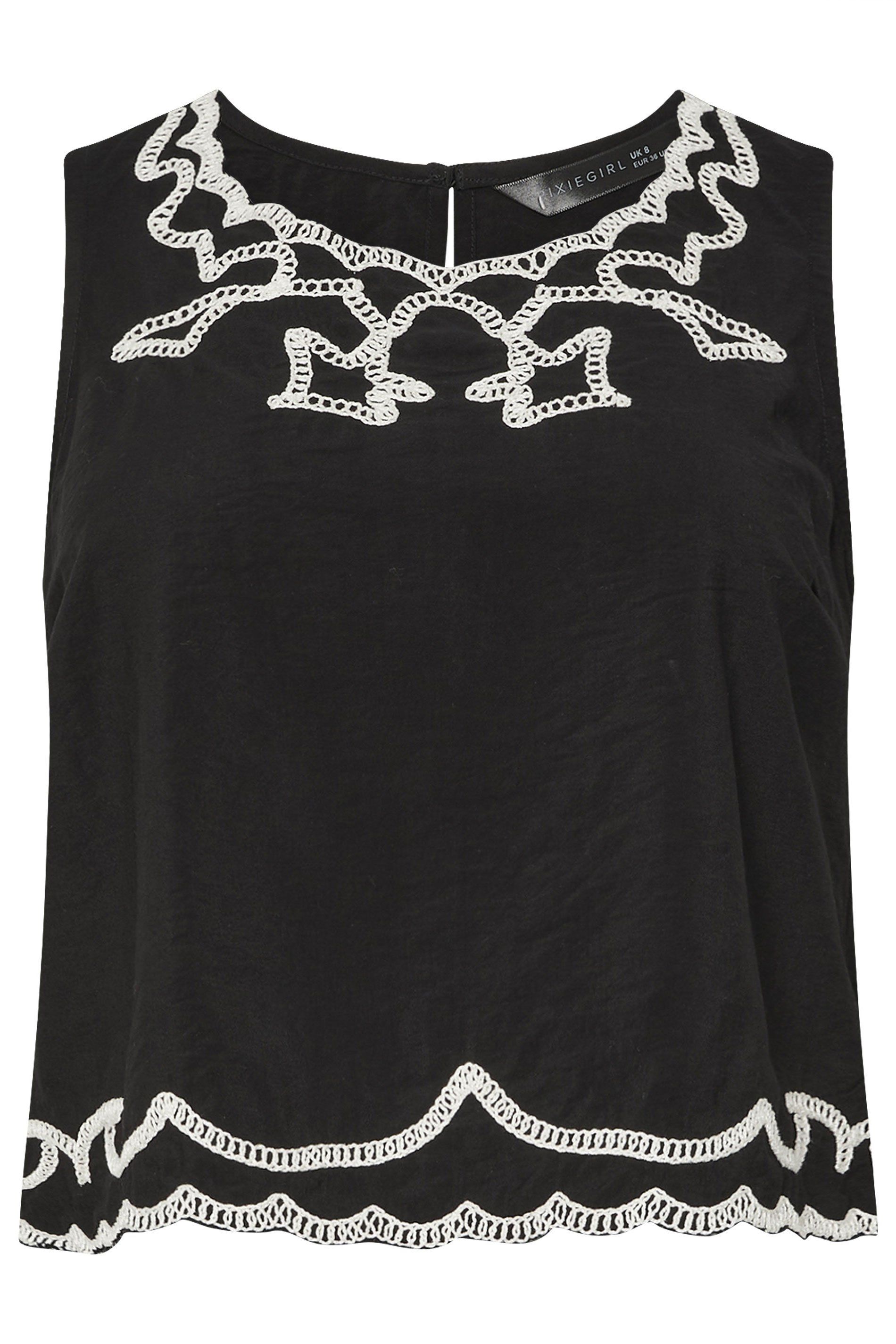 PixieGirl Petite Embroidered Top
