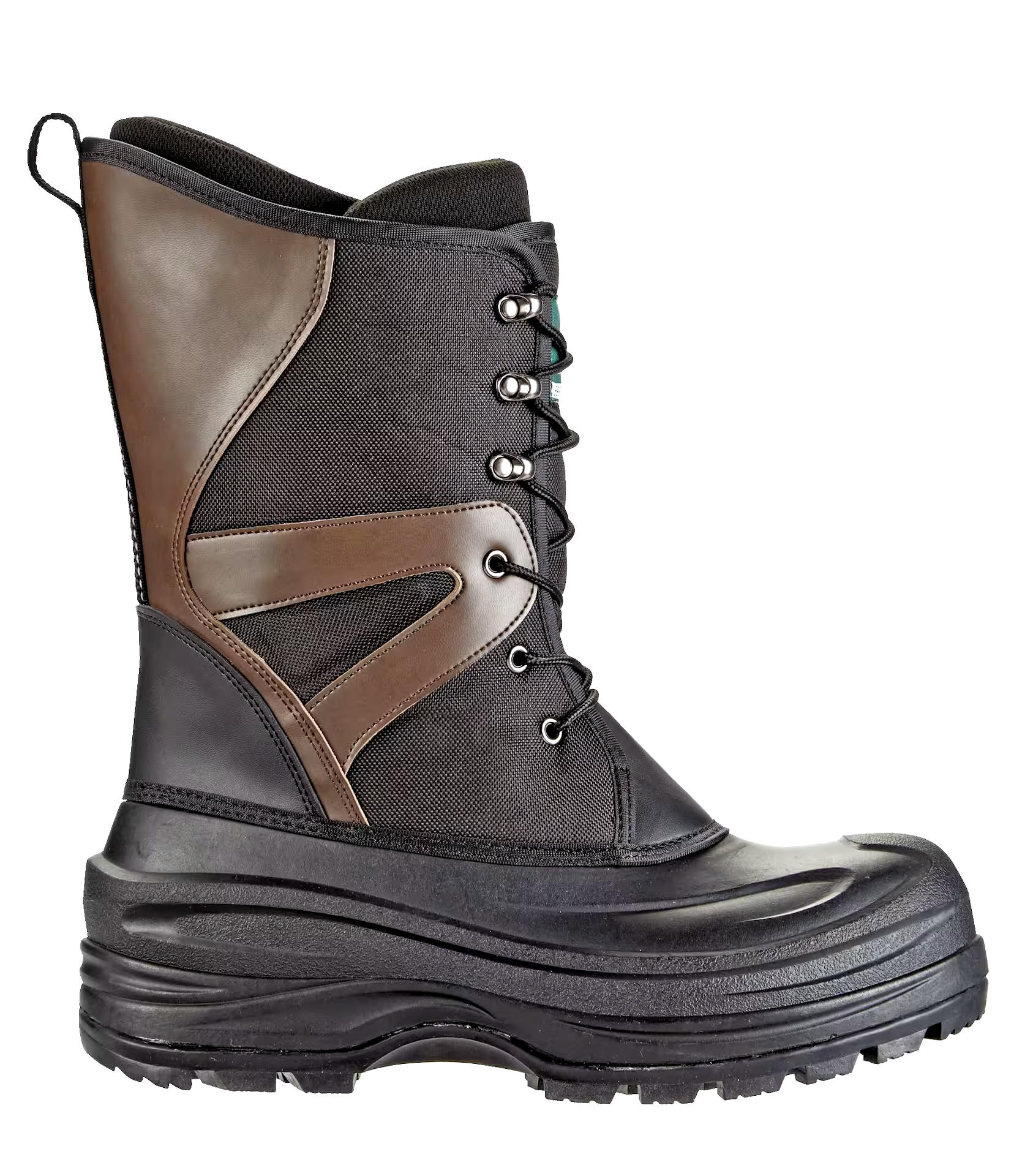 Woods Men's Avalanche Thermal Insulated PU Rubber Winter Snow Boots Warm Waterproof
