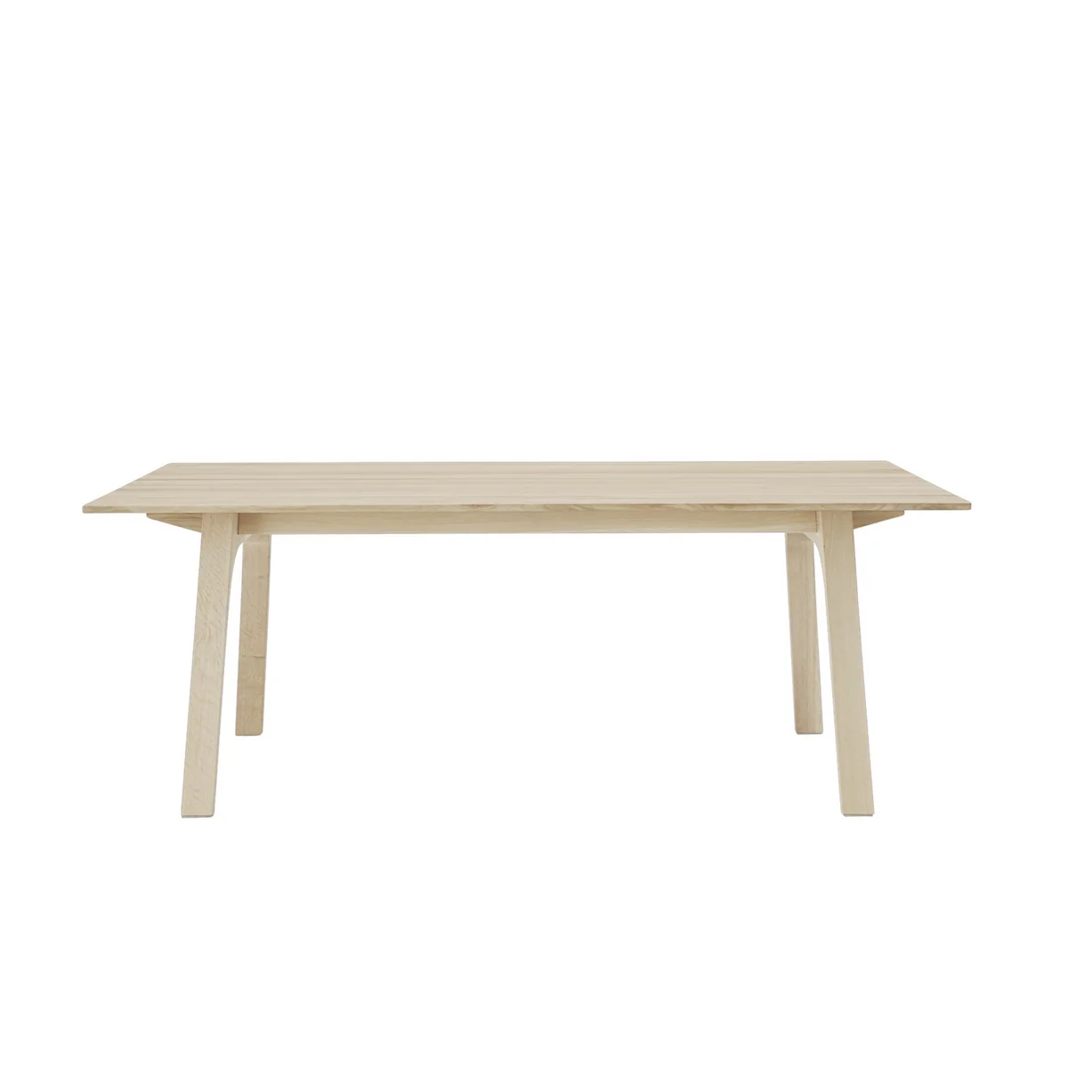 Muuto - Earnest Wood Esstisch, 205 x 100 cm, Eiche geölt