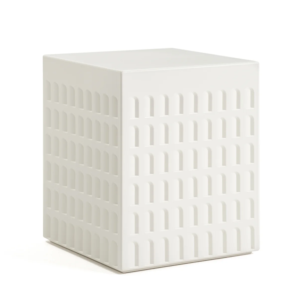 Kartell - EUR Hocker, weiß