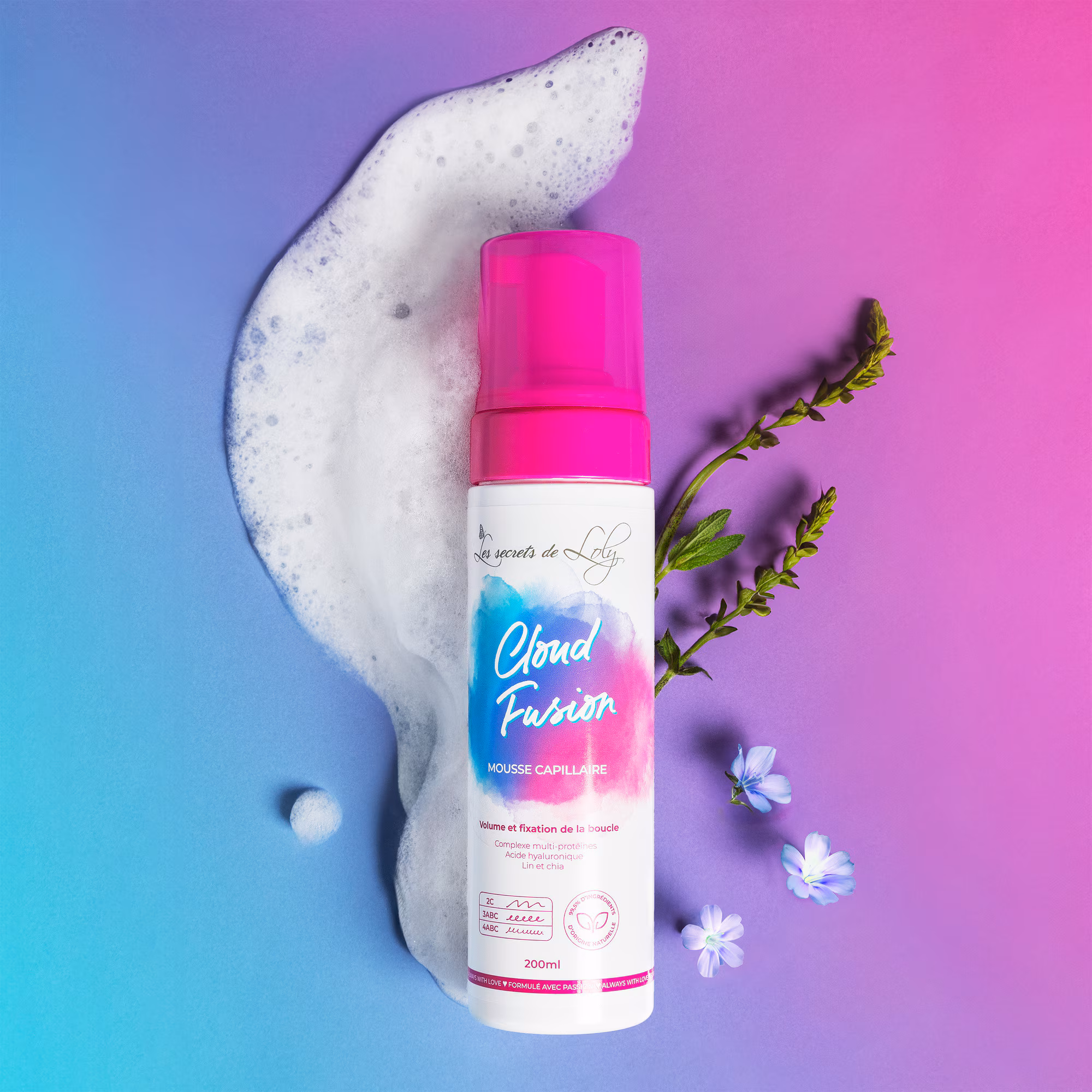 CLOUD FUSIONMousse capillaire