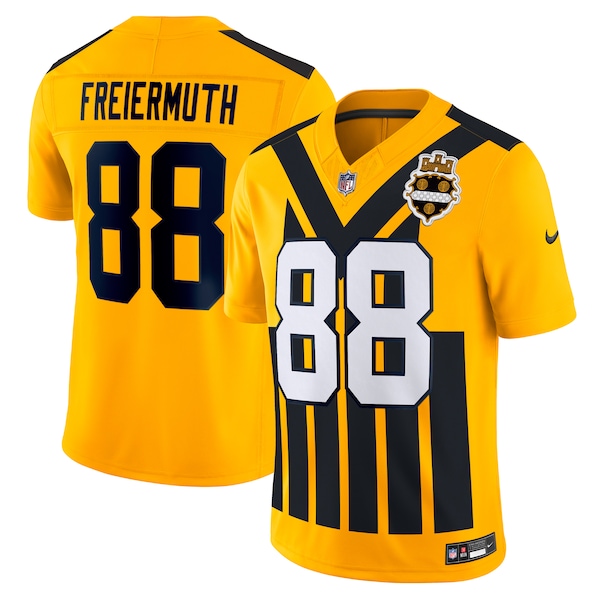 Pat Freiermuth Pittsburgh Steelers Nike Alternate Vapor F.U.S.E. Limited Jersey - Gold