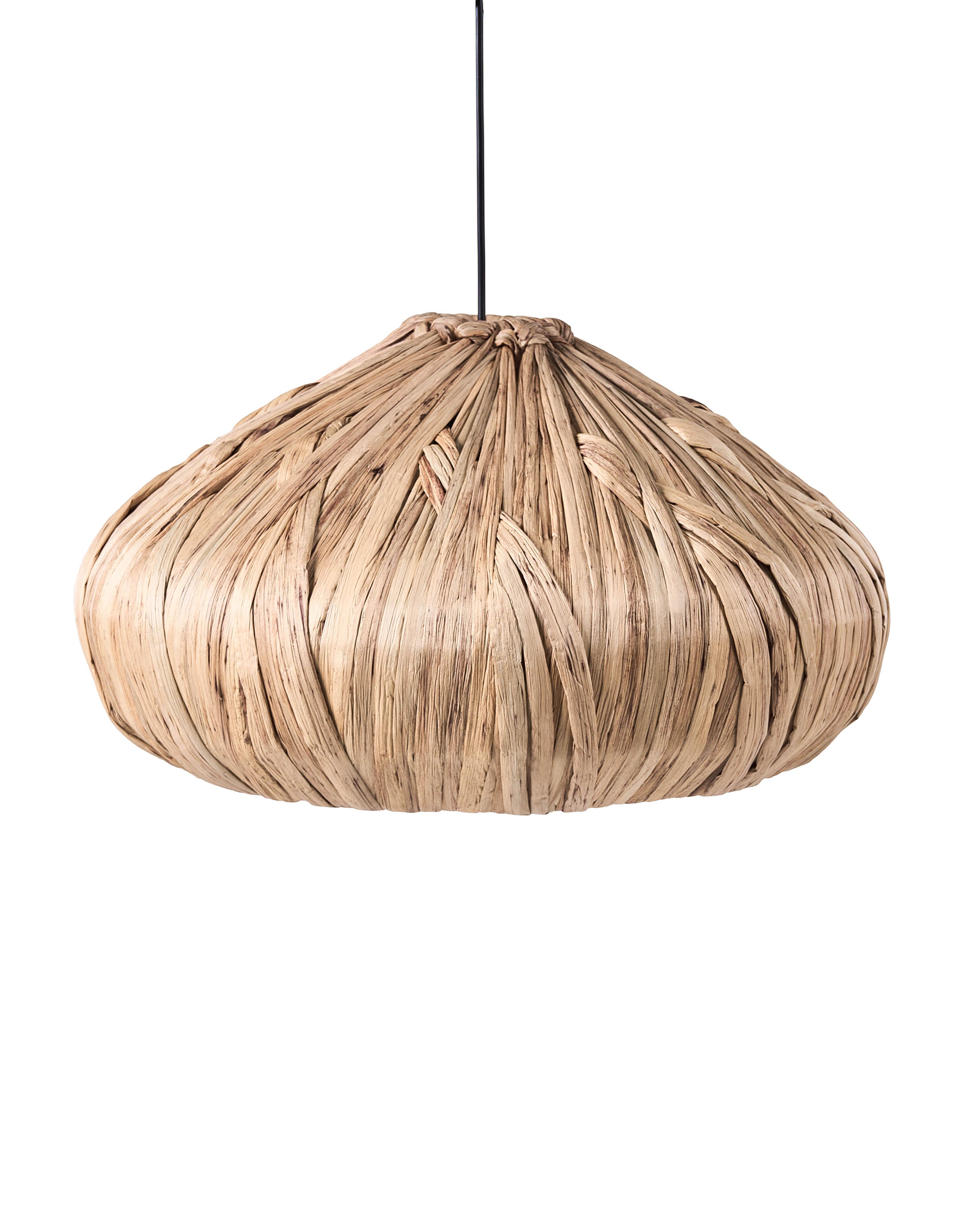 Pendant Lamp PASOS Water Hyacinth Natural
