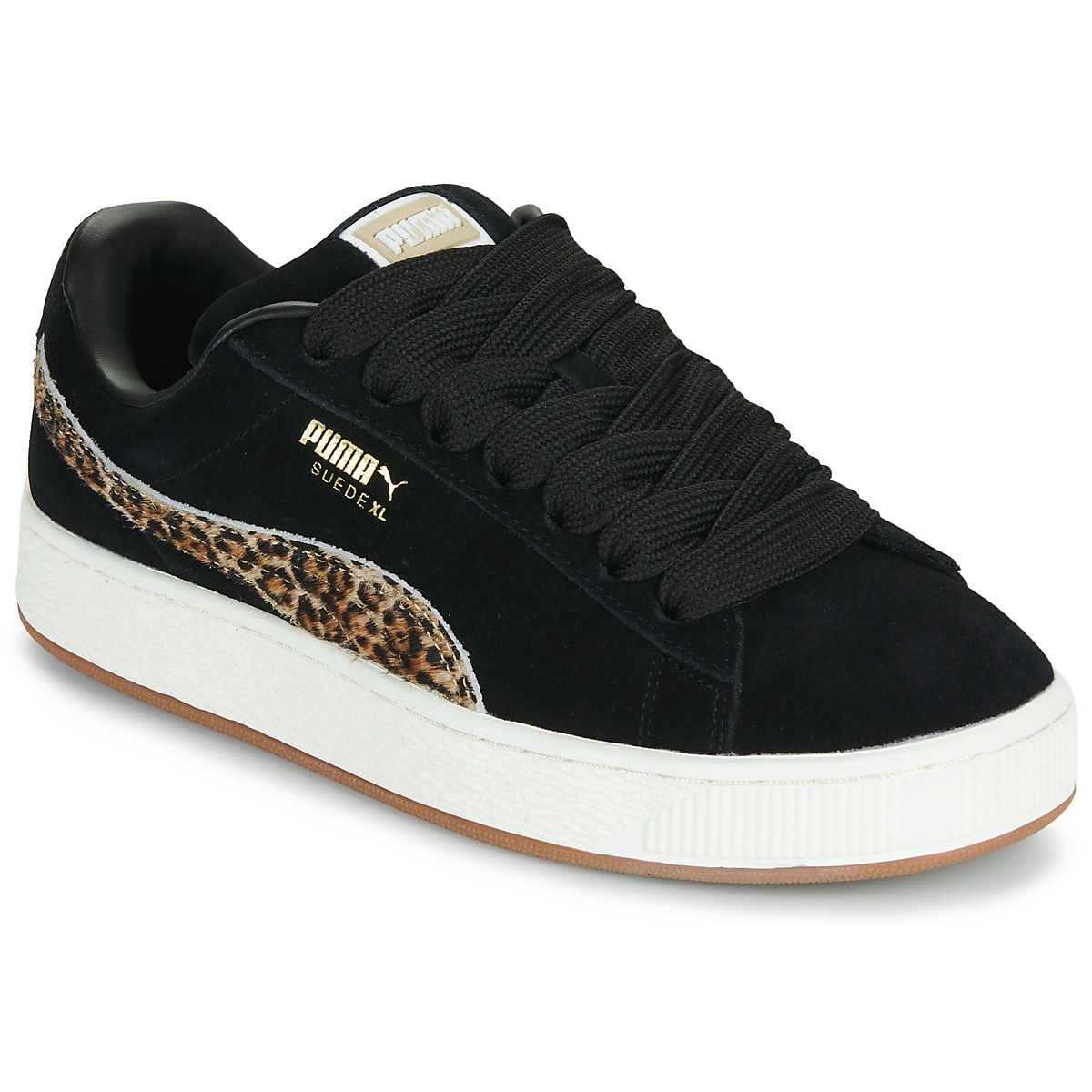 Puma - Suede XL Leo Wns - Black / Leopard