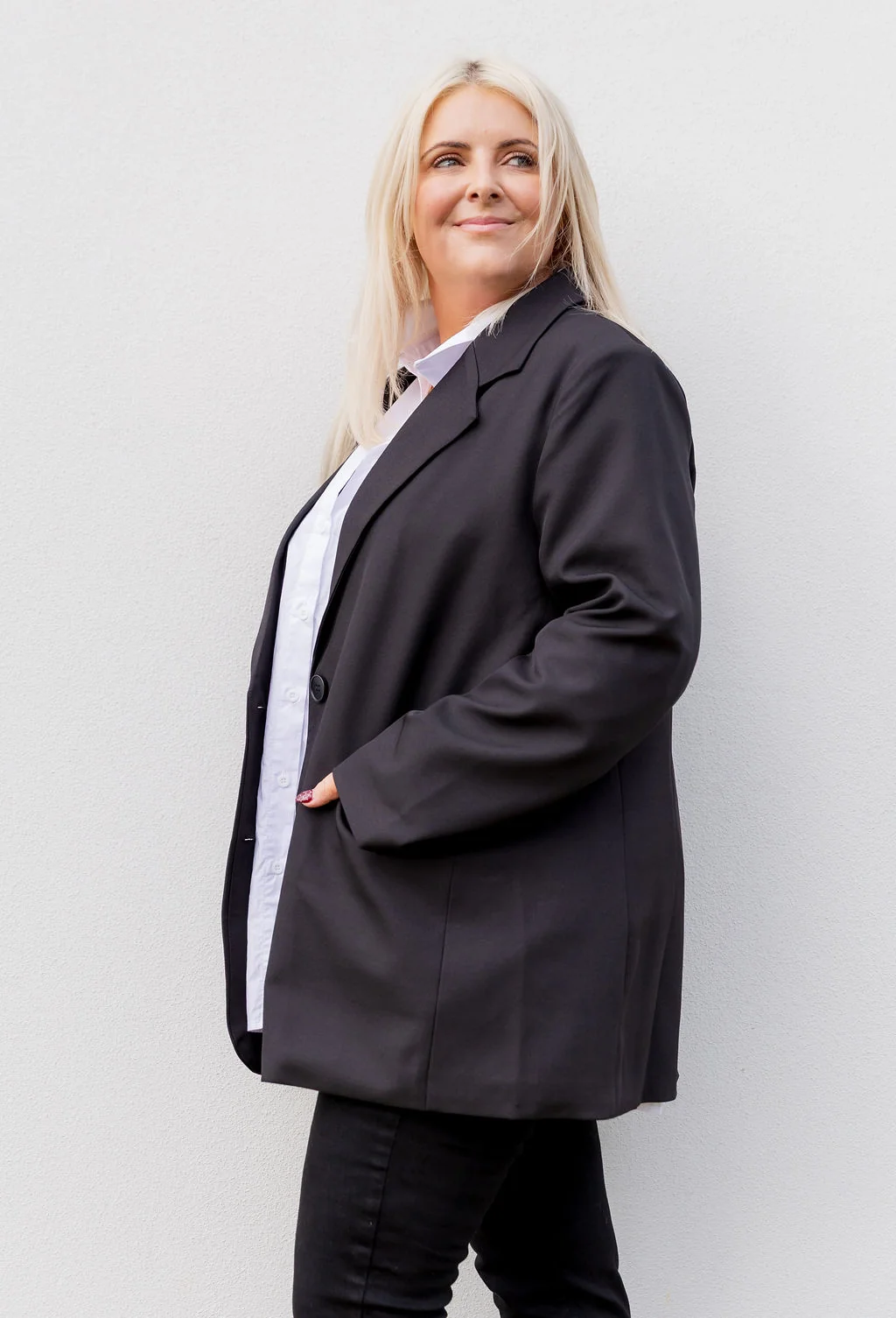 Celine Blazer in Black