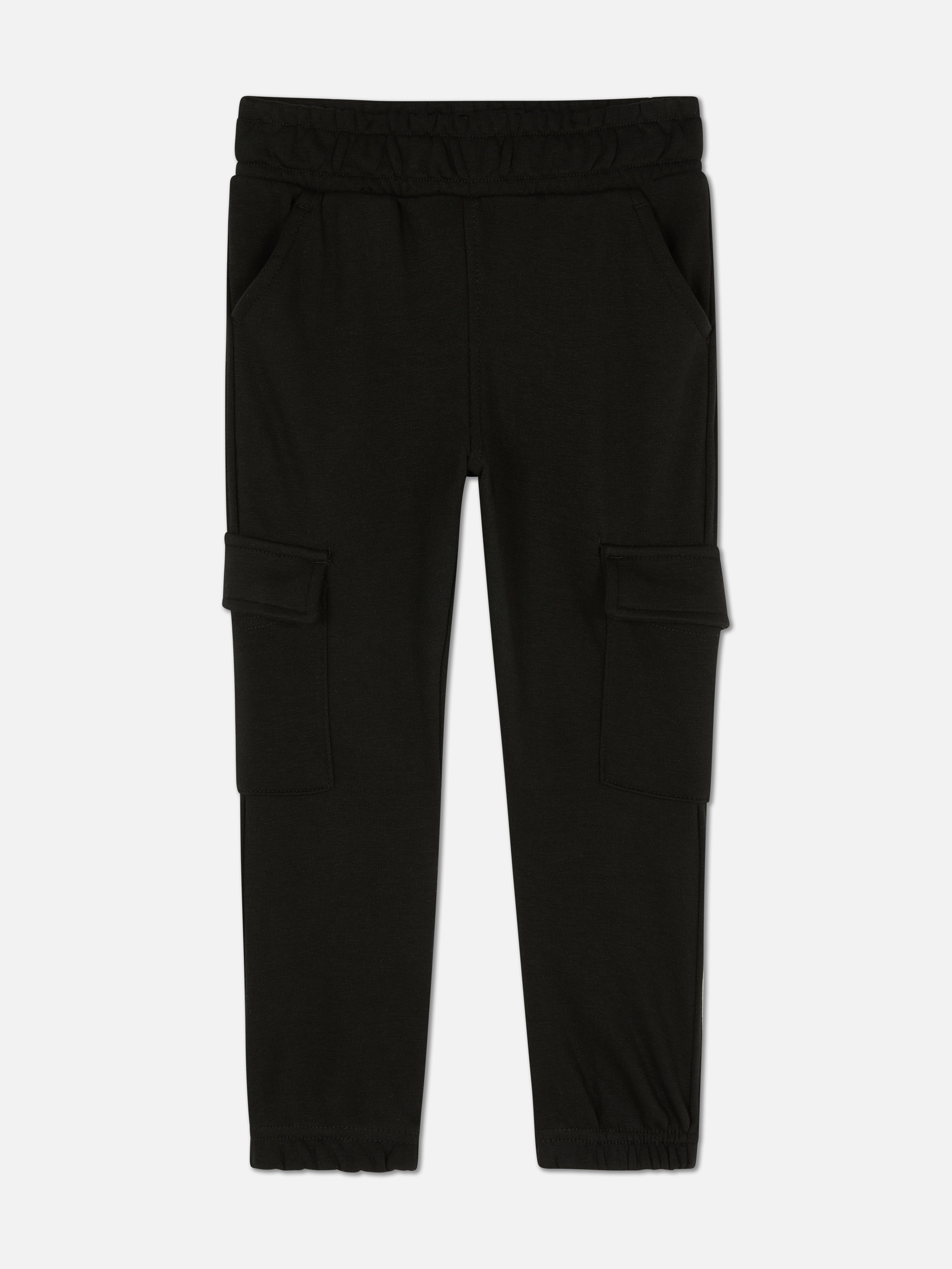 1.5-7yrs | Cuffed Cargo Sweatpants