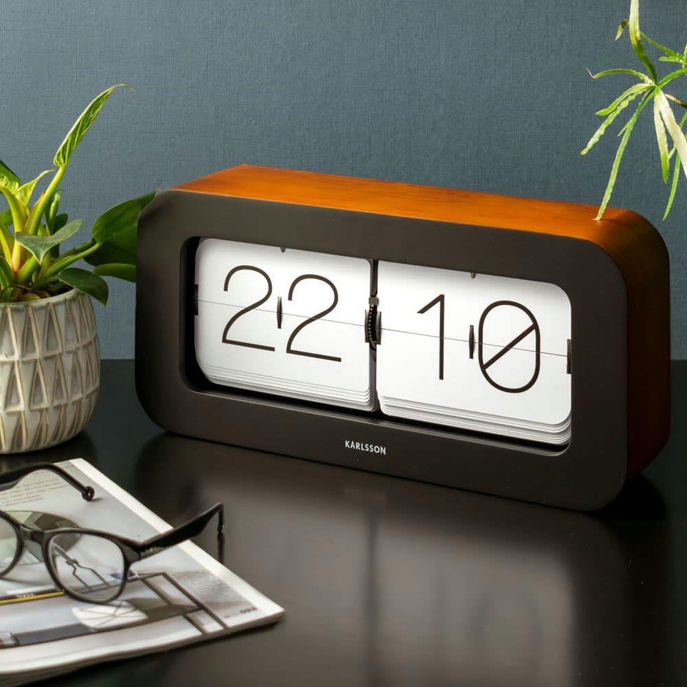 MATIZ - Horloge matiz bambou bambou noir
