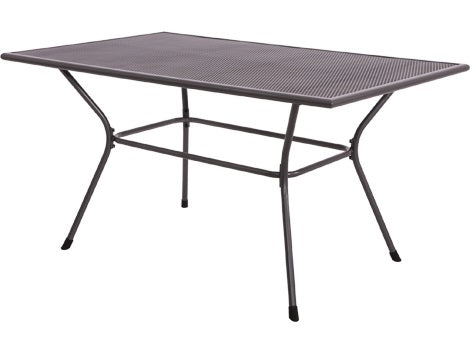 Lesli Living tuintafel Nordic - grijs - 145x90x74,5cm