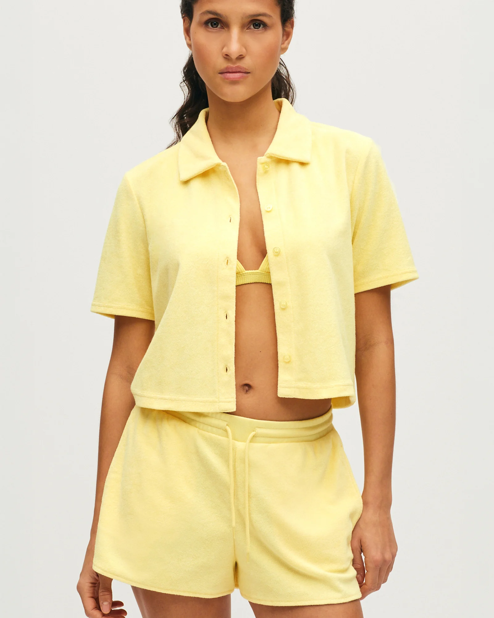 Chemise courte TERRY TOWEL