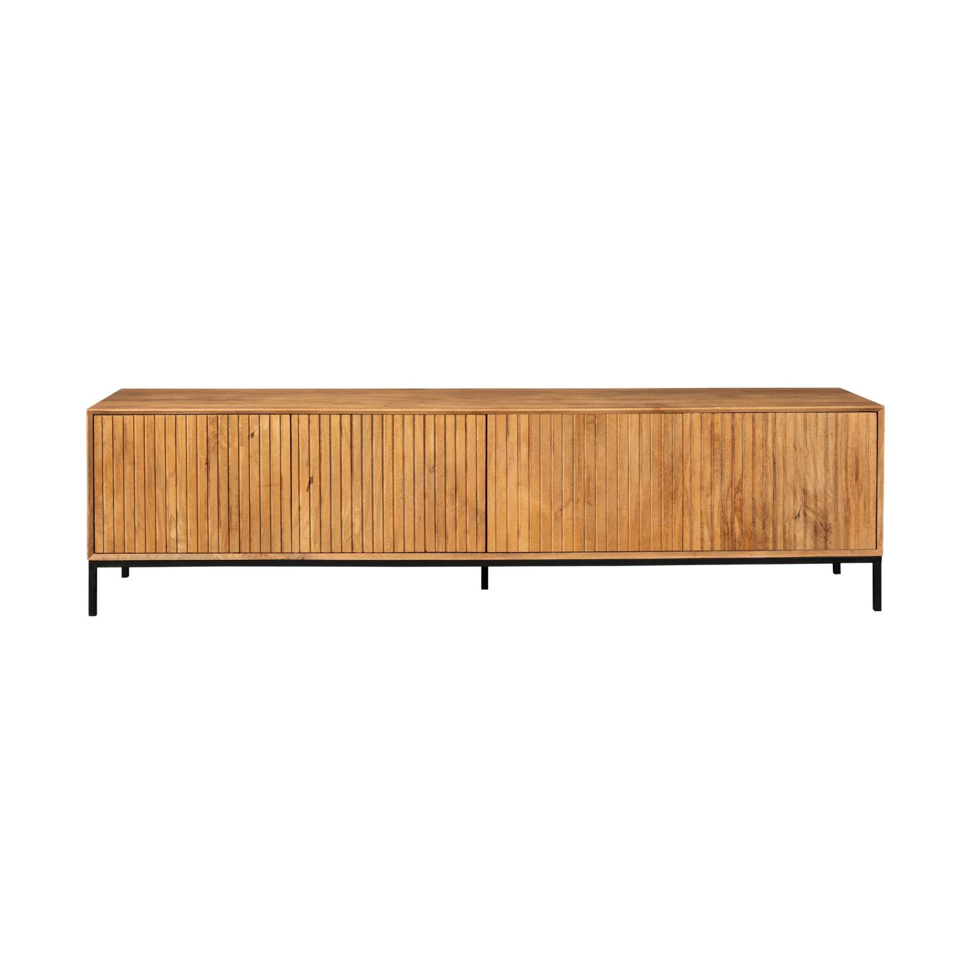 Starfurn tv meubel Madison - bruin - 45x210x55cm