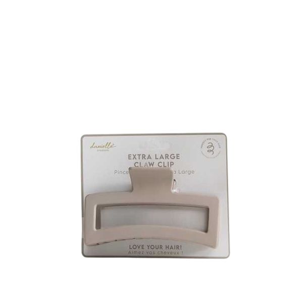 Danielle Creations Grey Extra Large Claw Clip