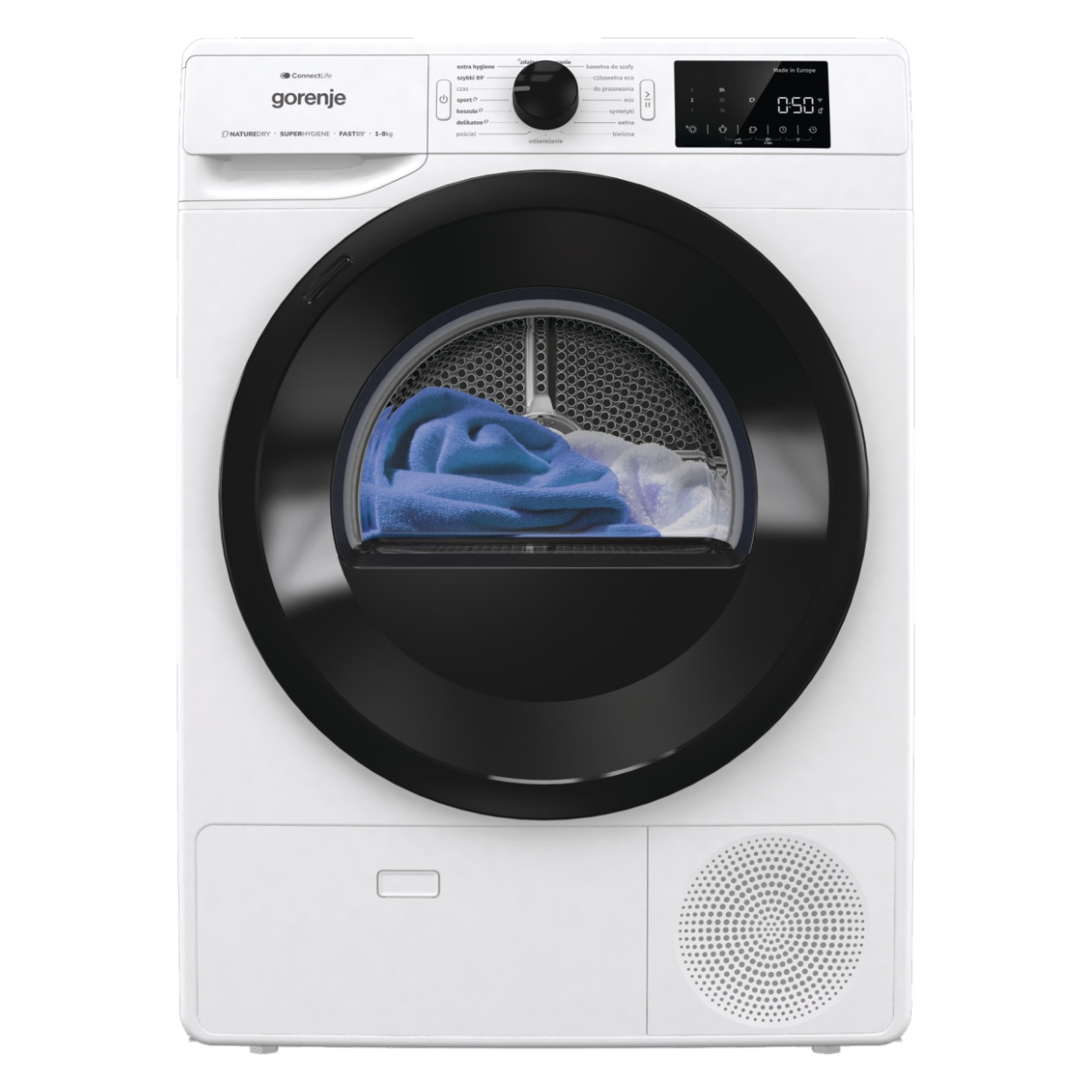 Suszarka do ubrań GORENJE DPNE83GNLWIFI/PL
