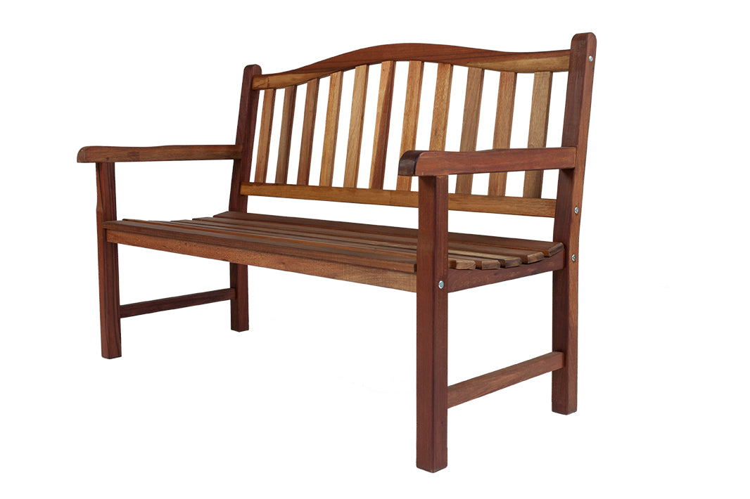 MaximaVida tuinbank Rainbow 130 cm geolied - uit exclusief mahoniehout