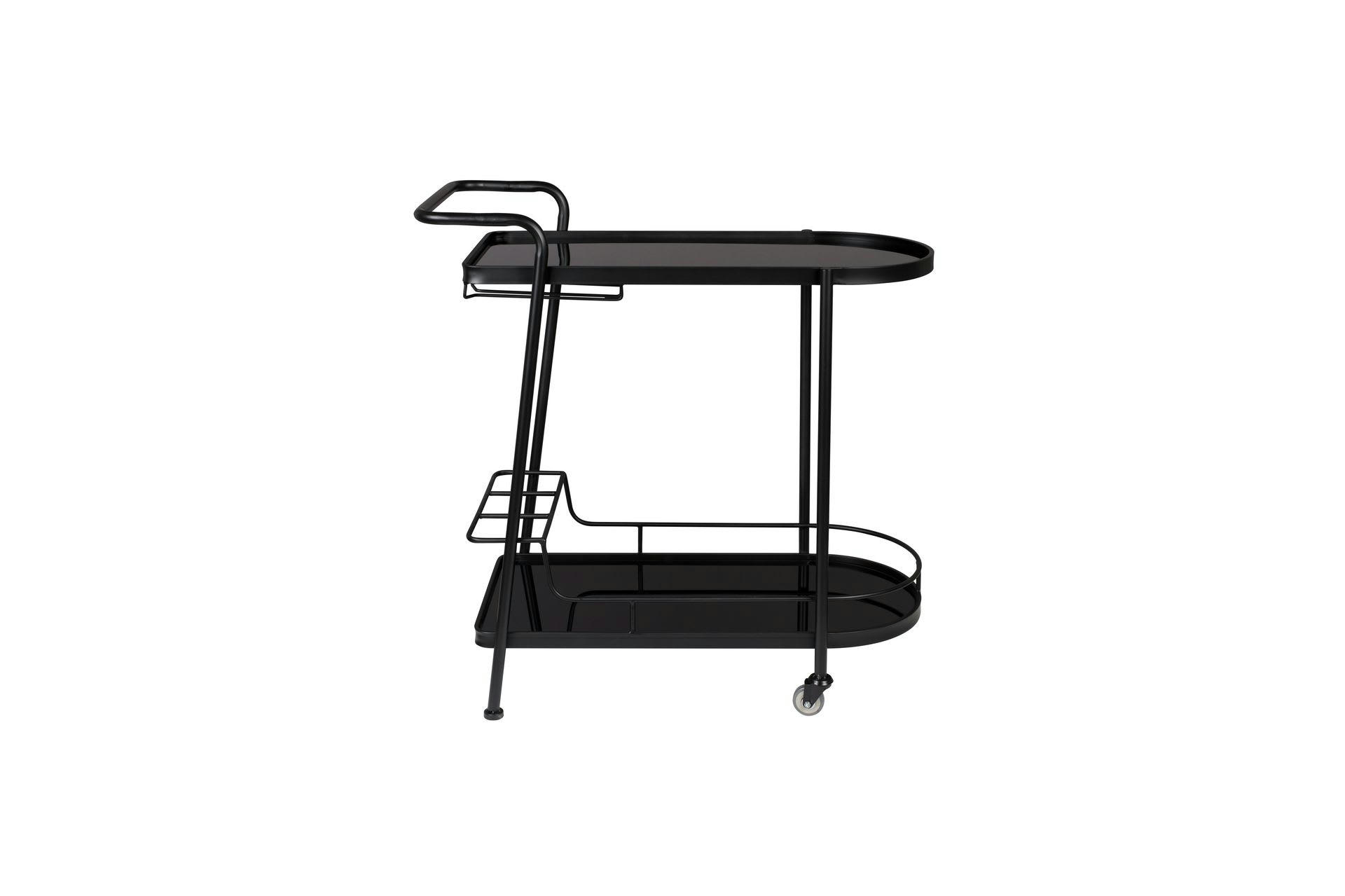 GIULIA - Desserte en métal noir