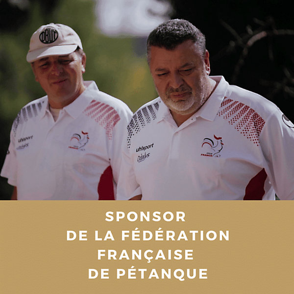 Kit finition terrain de pétanque jaune 50m²