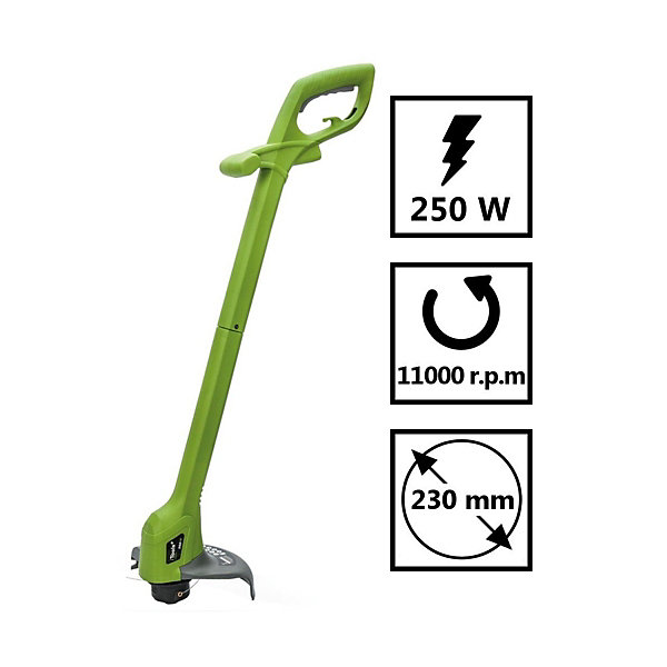Coupe bordures 250W Coupe 23cm Réglage automatique du fil ITOOLS