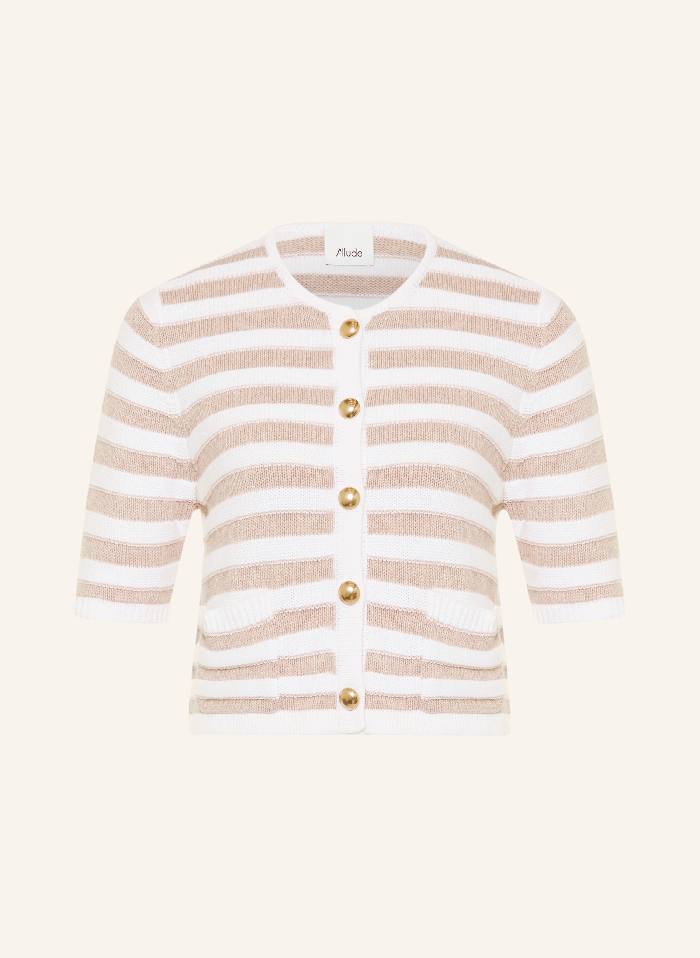 ALLUDE Strickjacke mit Cashmere
