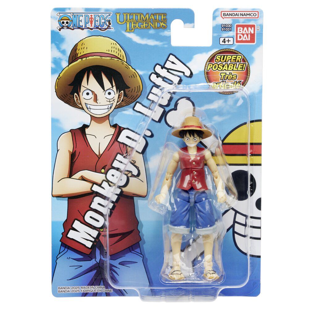 Figurine One Piece Monkey Luffy articulé H12cm
