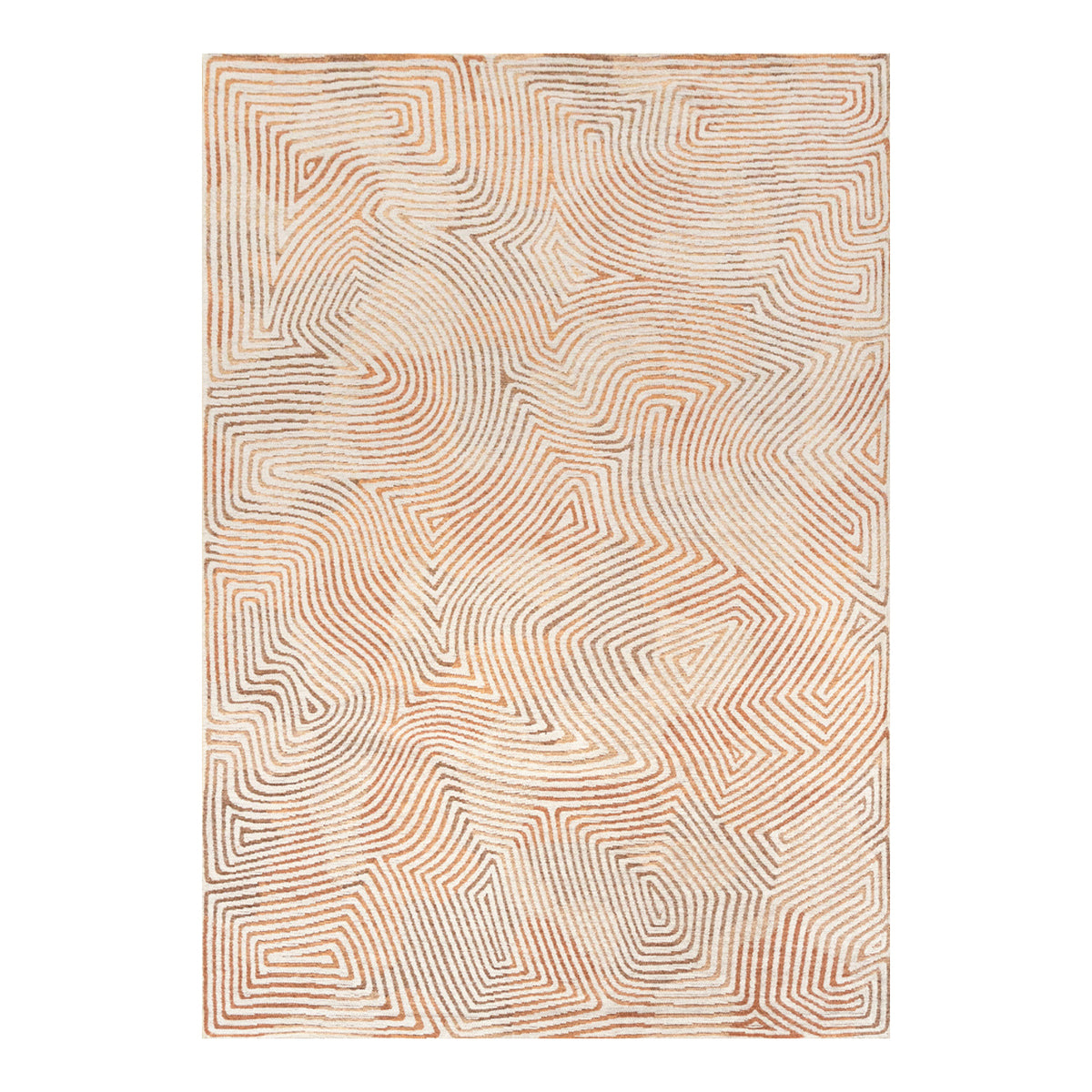 Ecorugs vloerkleed Indian Sand - rood - 140x200cm