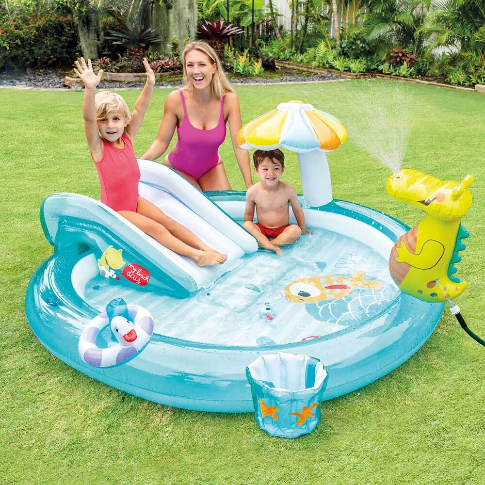 Aire de jeux gonflable Alligator