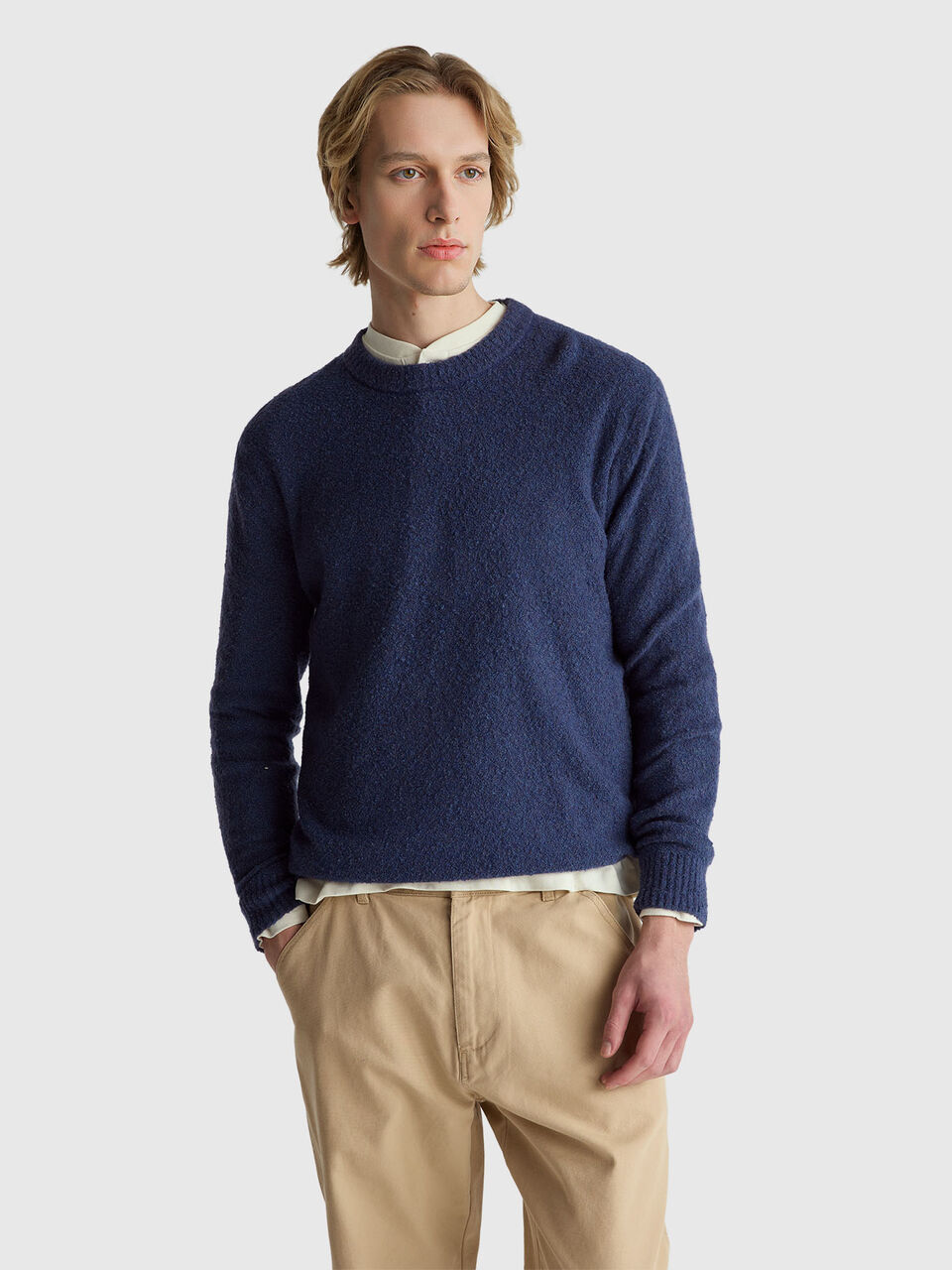 Sweater in wool blend