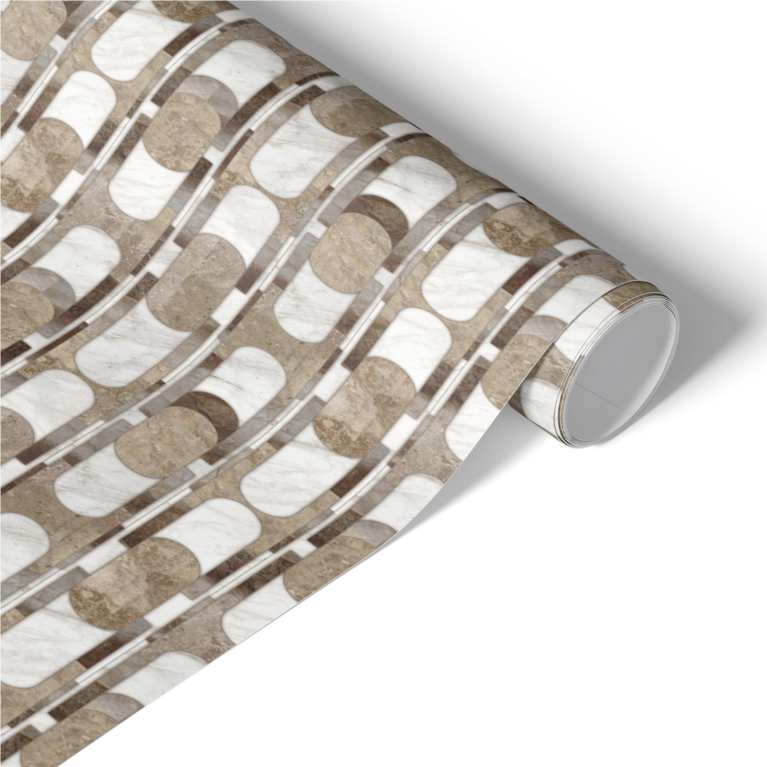 Folia meblowa Harmonia form 50x100 Okleina samoprzylepna Salon Mat