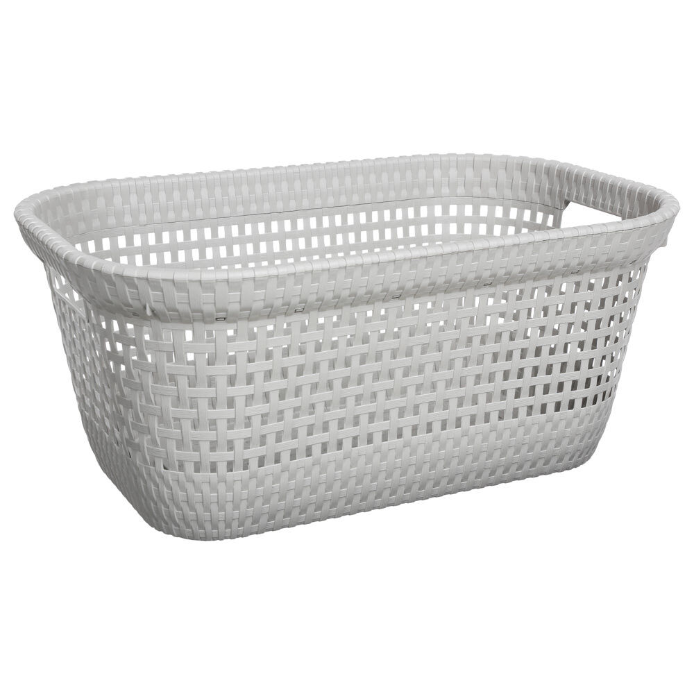 Cesto multiusos rattan taupe 45l