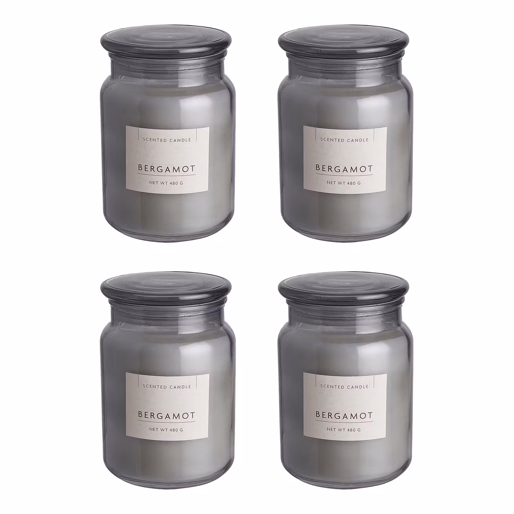 SCENTED CANDLE XL Duftkerze 4er-Set