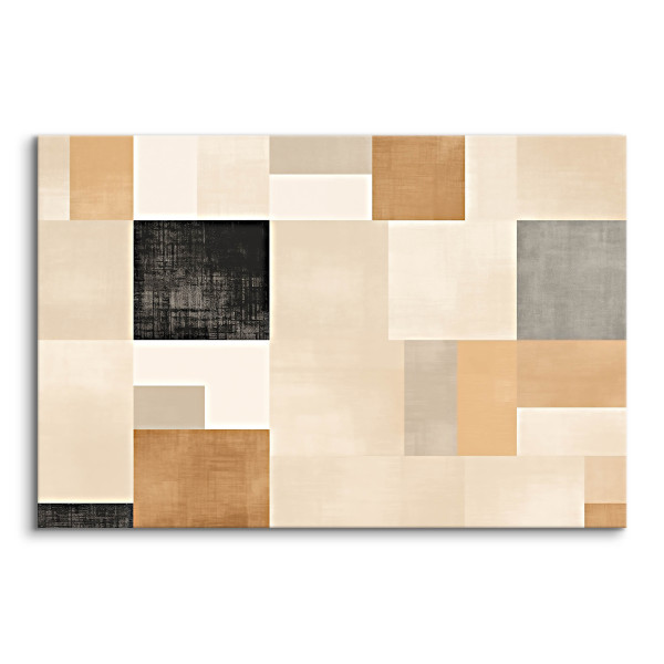 Obraz Abstrakcyjny Wzór Geometryczny W Stylu Boho 30x20cm