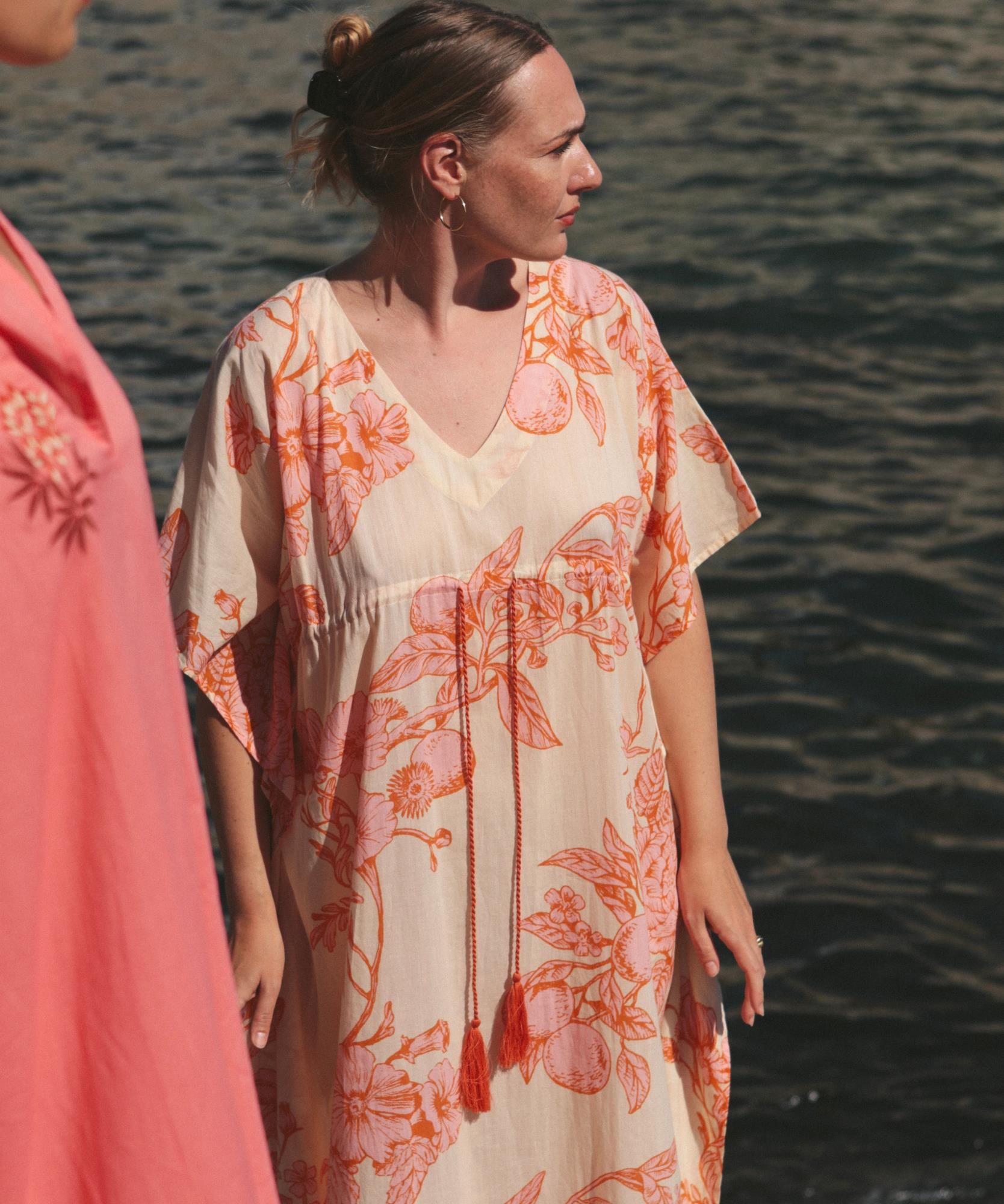 Kaftan Emilia Toile d' Oranger - 100% coton