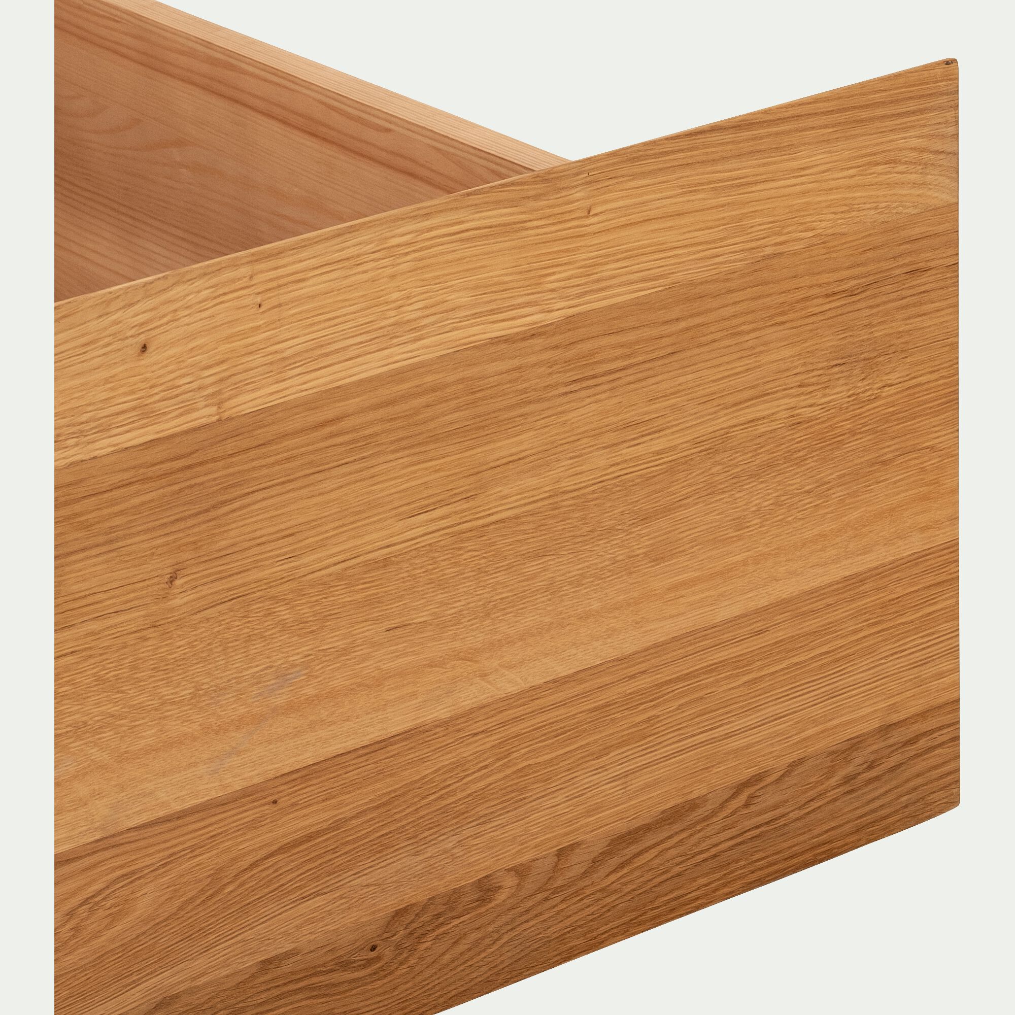 RENO - Lot de deux tiroirs de rangement en bois pour lit RENO - bois clair