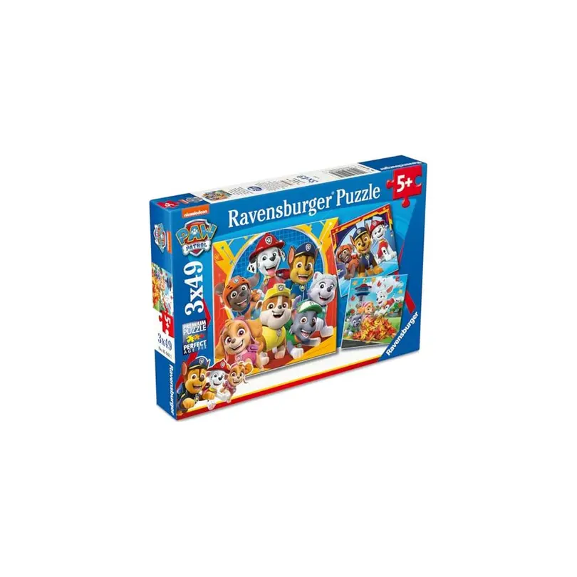 Puzzle 3er-Set Paw Patrol