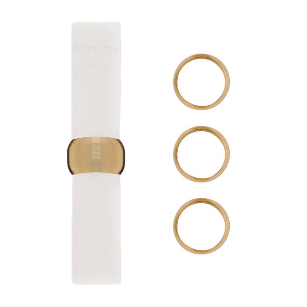 ARGOLA PARA GUARDANAPO CONJUNTO COM 4 PEÇAS UNION