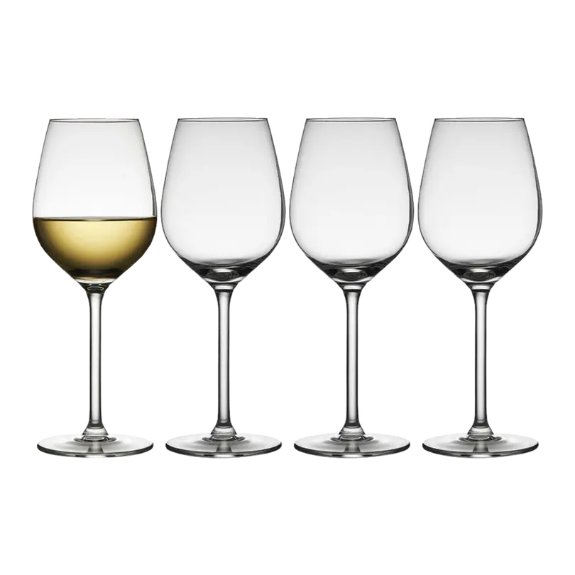 Weissweinglas 4er-Set Juvel