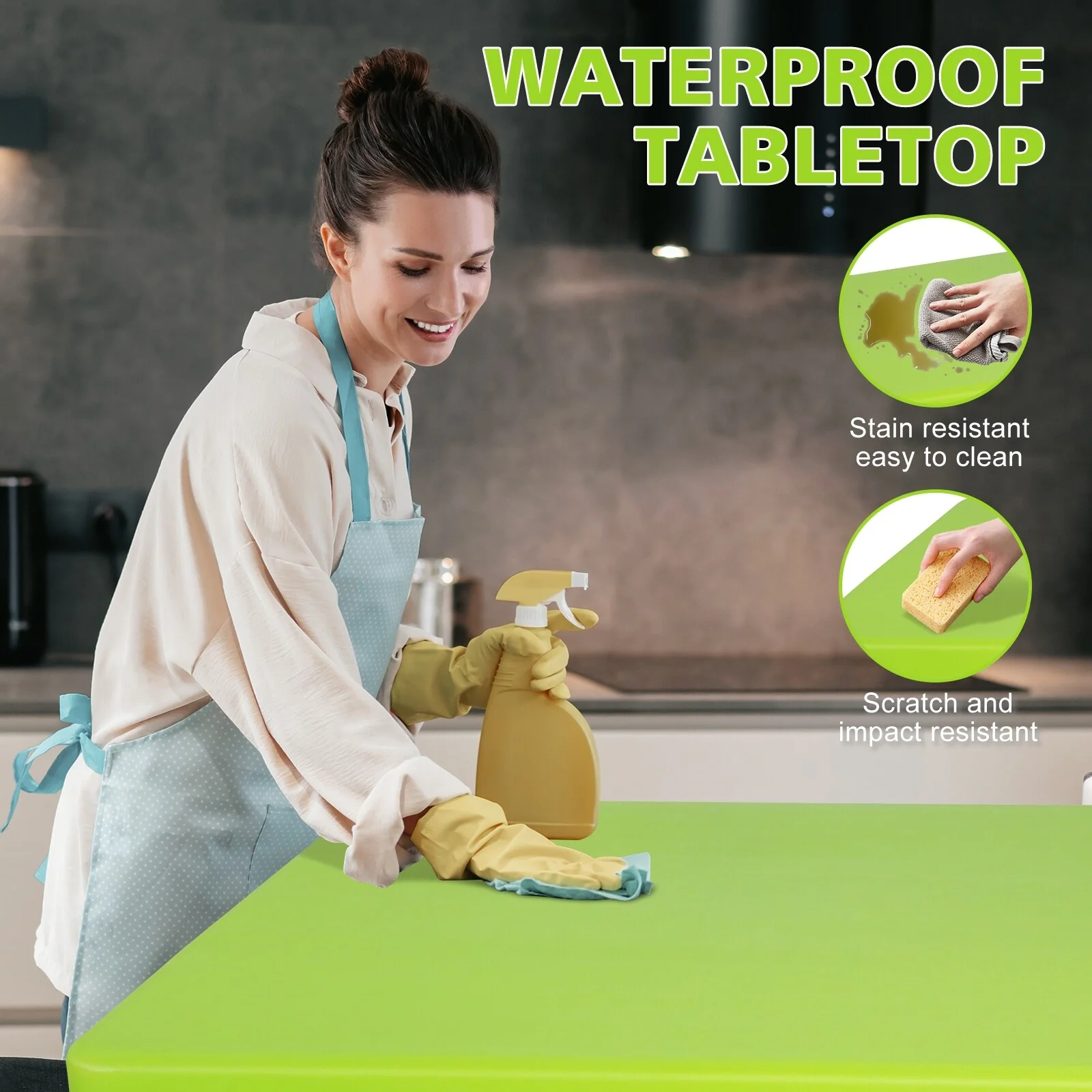 Portable Folding Table Indoor&Outdoor Foldable Table for Camping