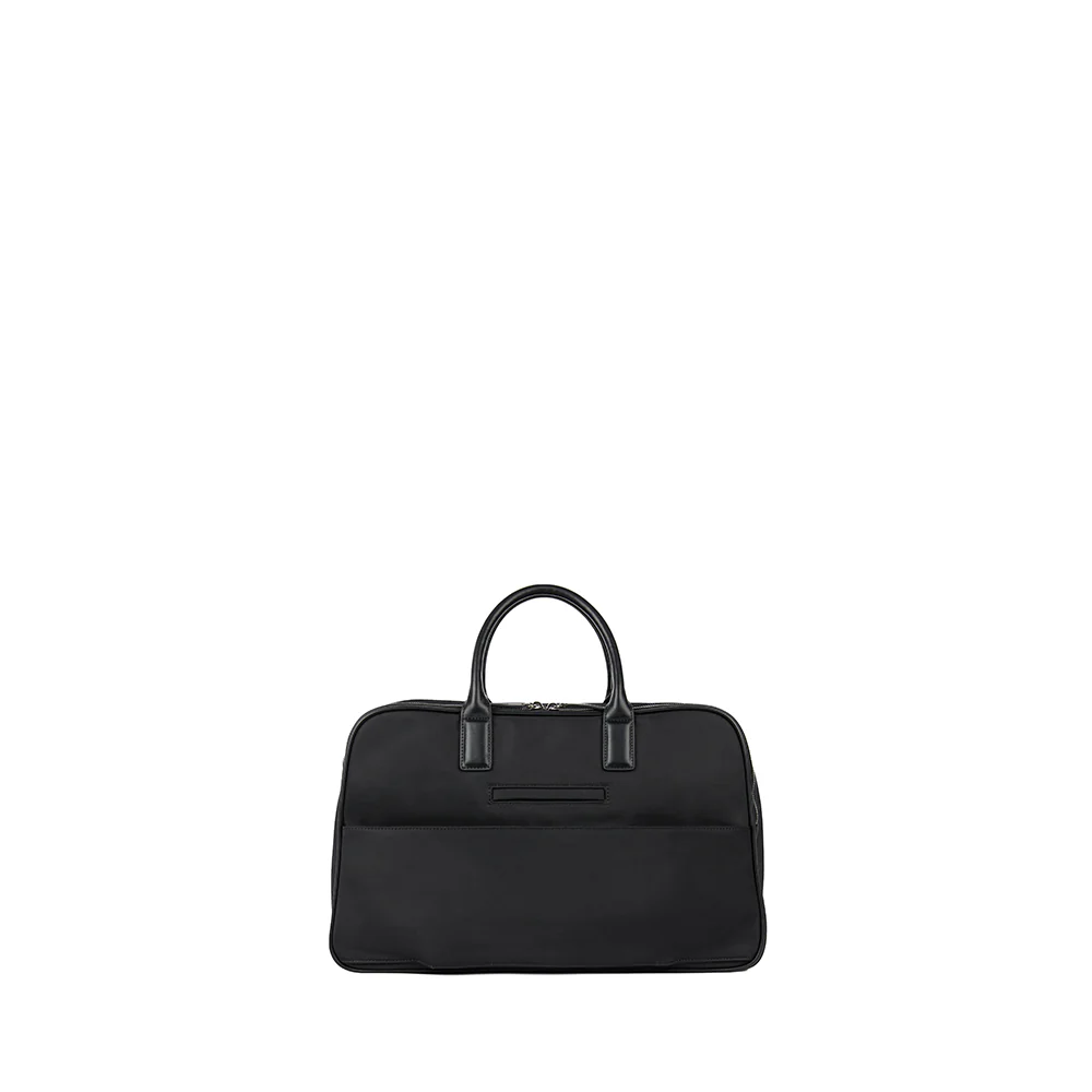 The Amalfi – Black Small Nylon Travel Bag