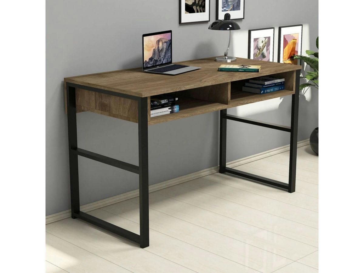 TRICUBE - TRICUBE - Bureau Noir et Chêne