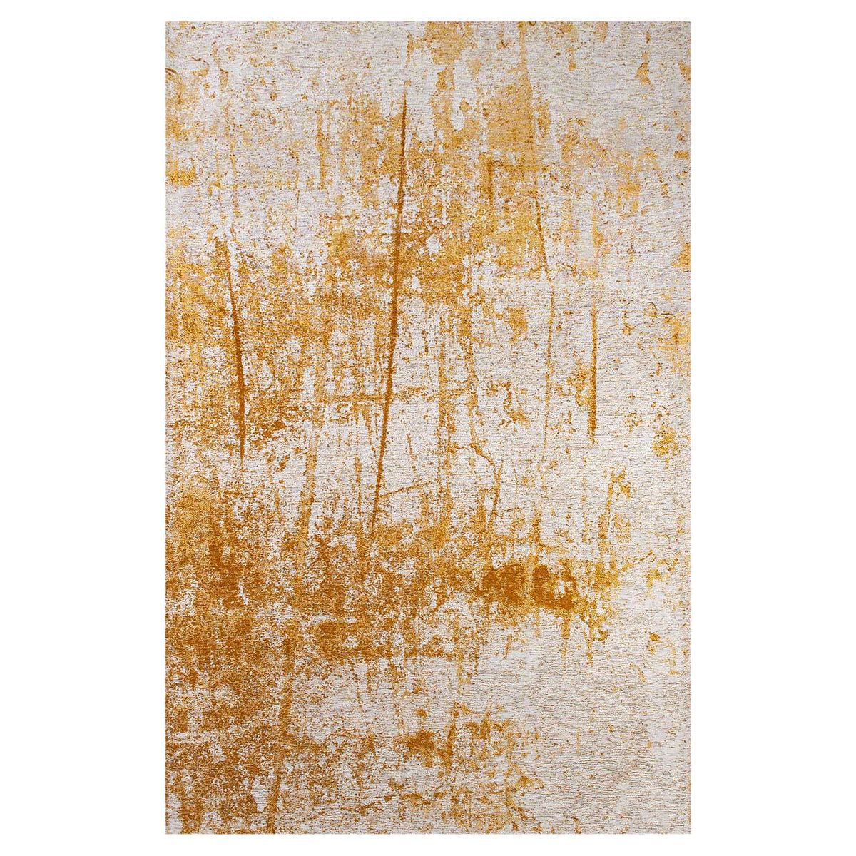 Lola&Moi vloerkleed Sunflower - geel - 80x150cm