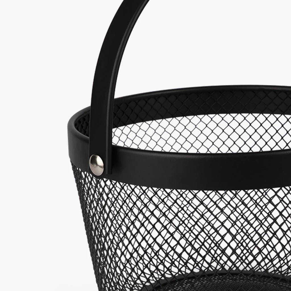 Cesto de Metal Preto ALL BLACK