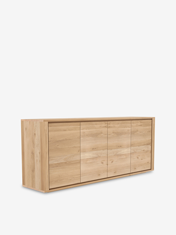 Buffet shadow chene massif - ethnicraft chene clair