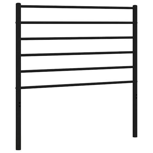 NNEVL Metal Headboard Black 107 cm