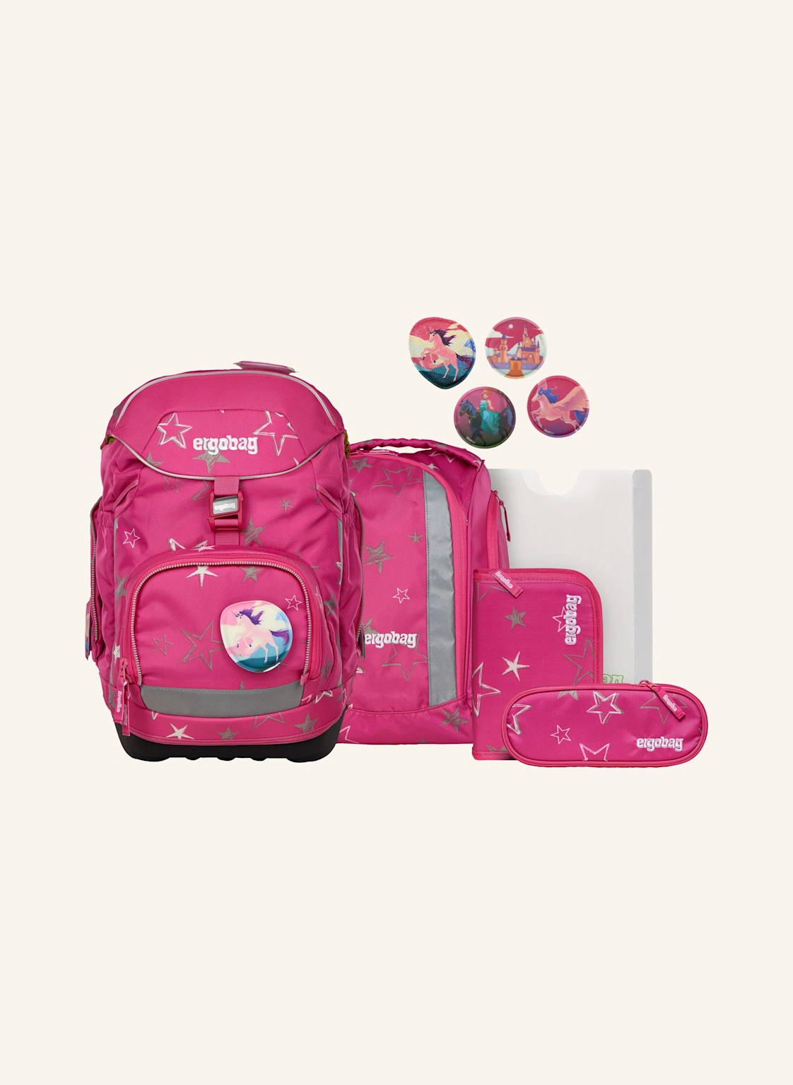 ergobag Schulranzen-Set PACK SET
