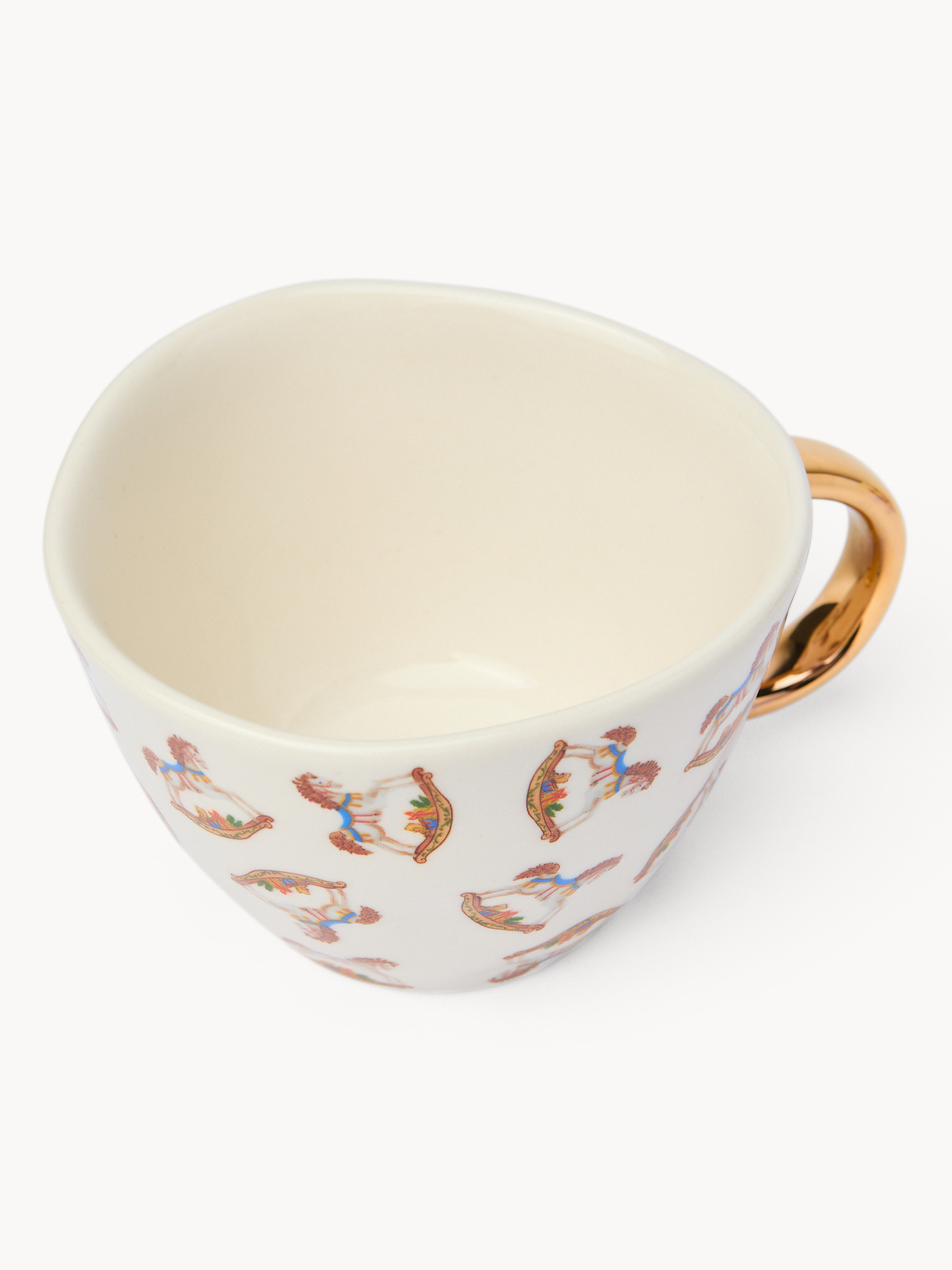 Tazze colazione in stonewaredecorato