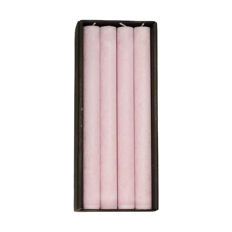 Stabkerze 4er-Set Rosaquarz