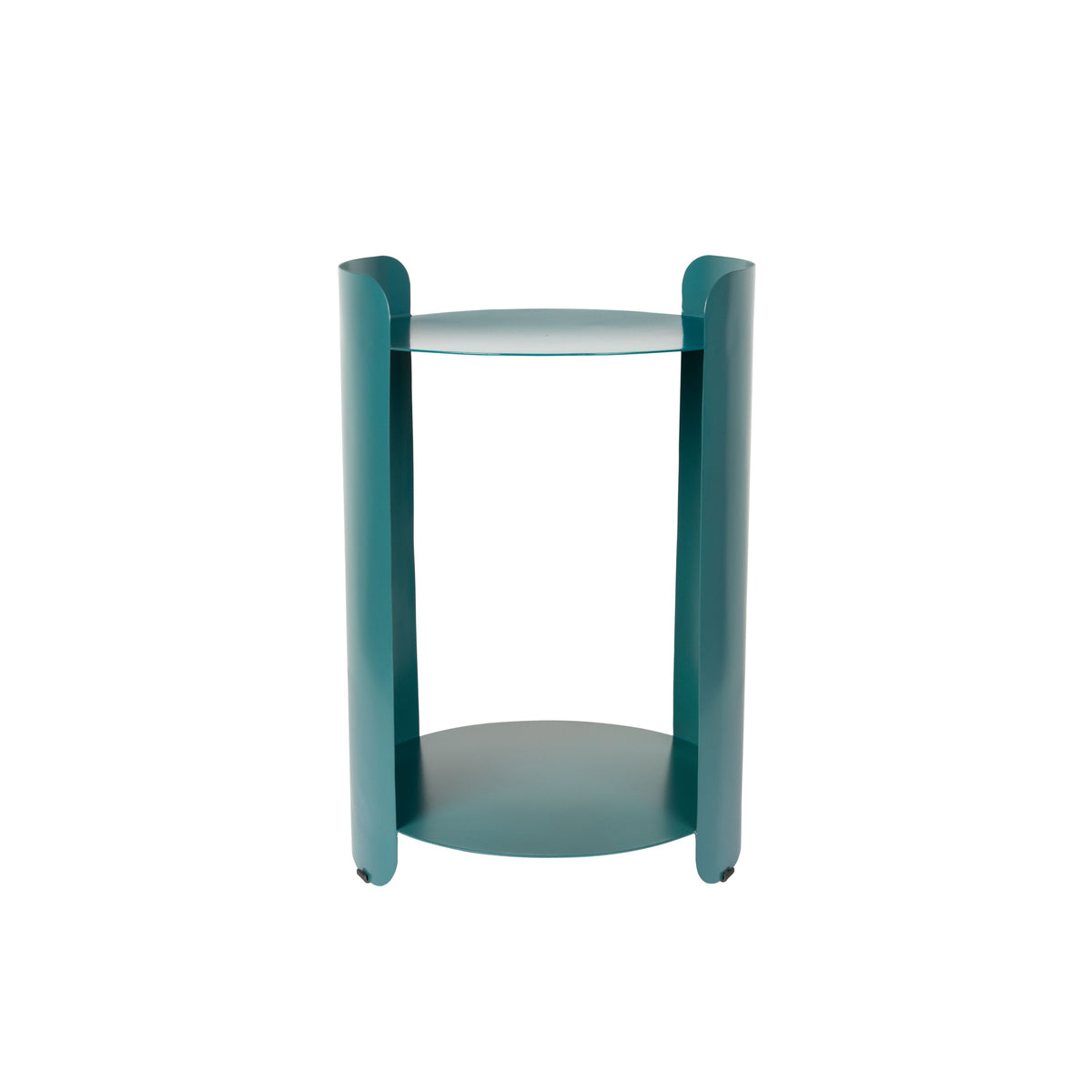 Dutchbone Navagio Bijzettafel Rond 31 cm Metaal Blauw
