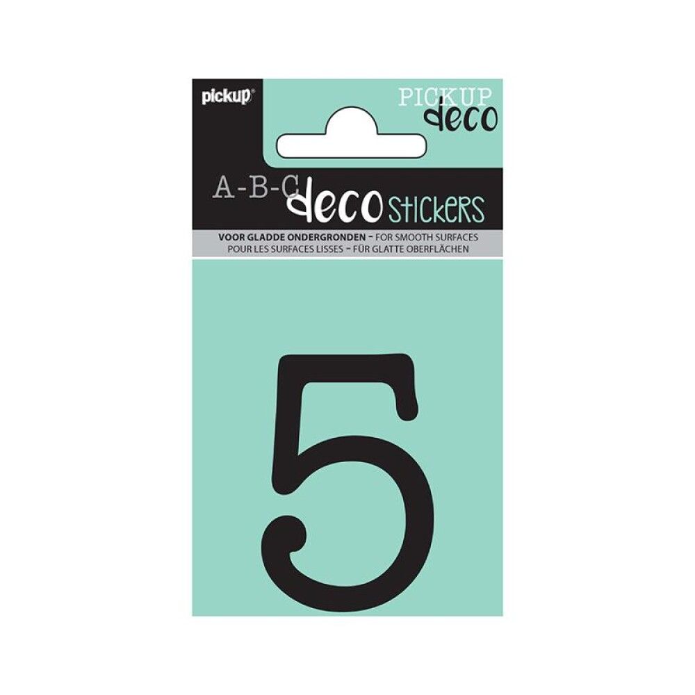 SKILT PICKUP ABC DECO MAUD 60 MM 5 SORT