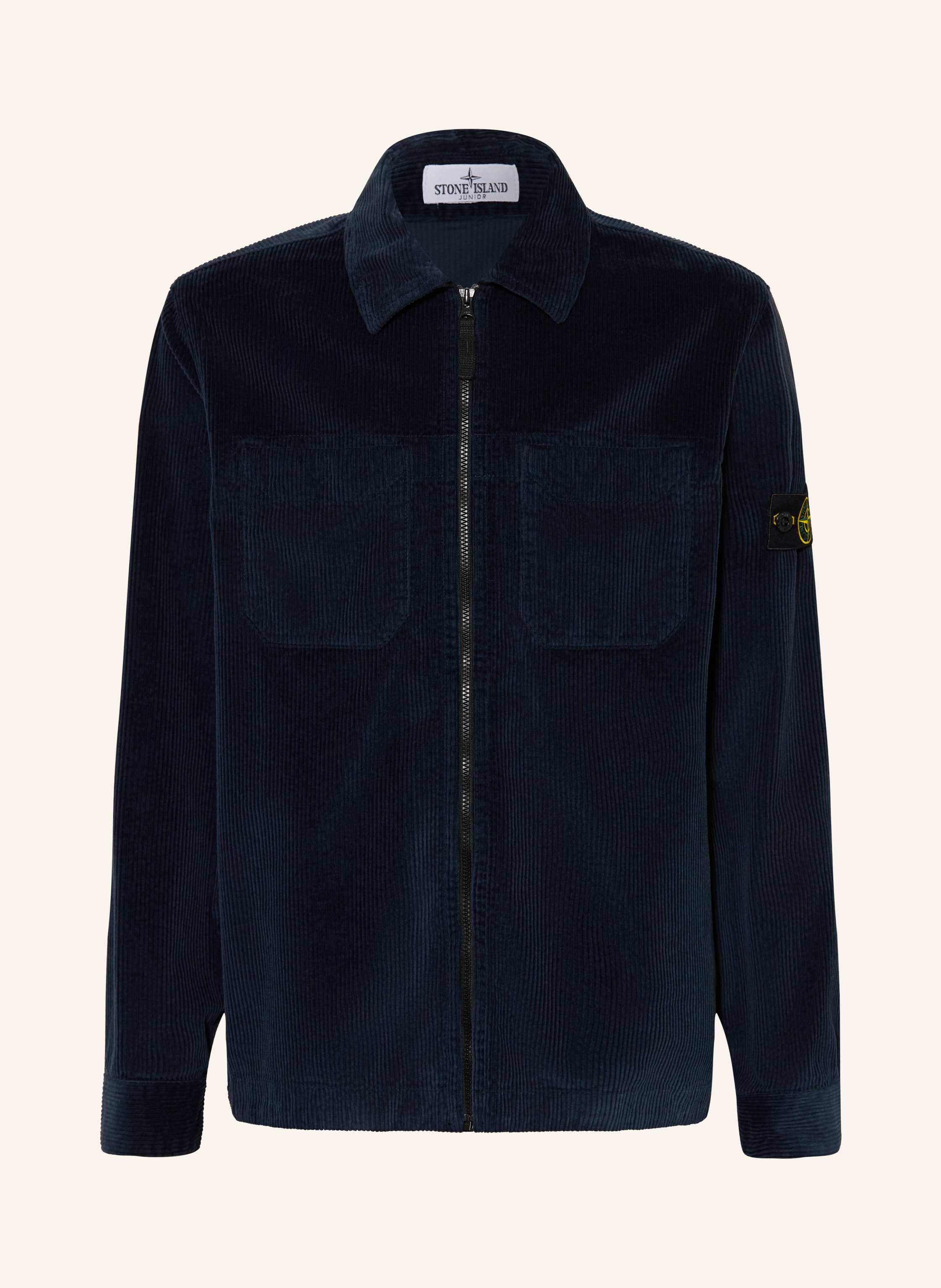 STONE ISLAND JUNIOR Overjacket aus Cord