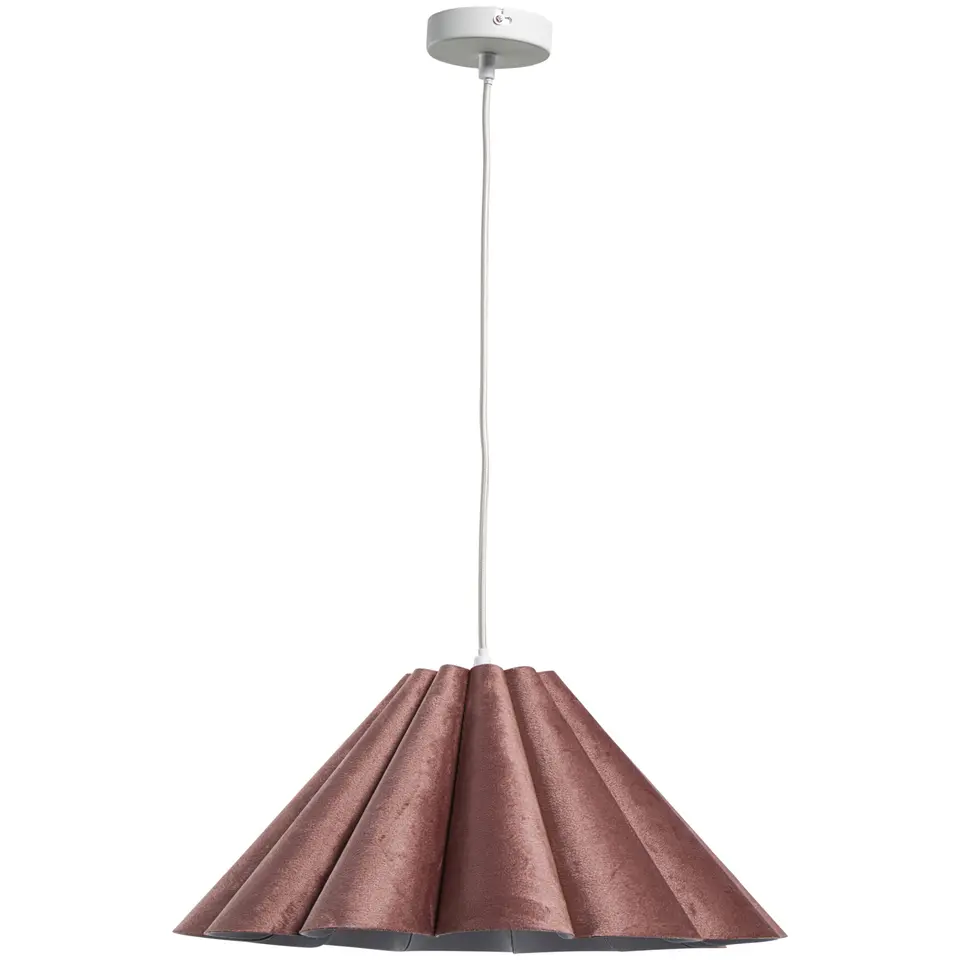 Hanglamp Ays roze E27 - 120x&Oslash;45 cm